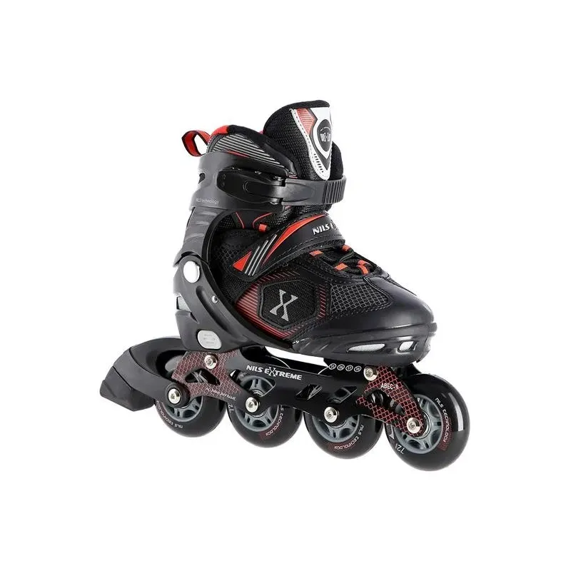 NA9080 BLACK/RED SIZE M (35-38) NILS EXTREME SKATES