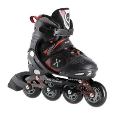 NA9080 BLACK/RED SIZE M (35-38) NILS EXTREME SKATES