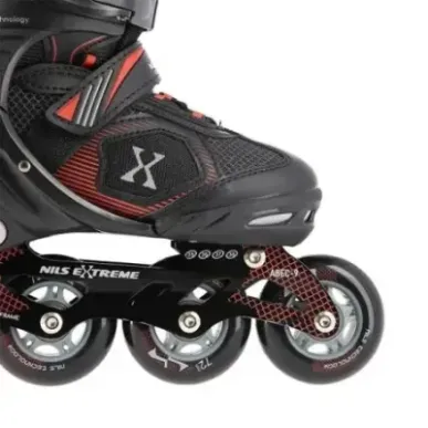 NA9080 BLACK/RED SIZE M (35-38) NILS EXTREME SKATES