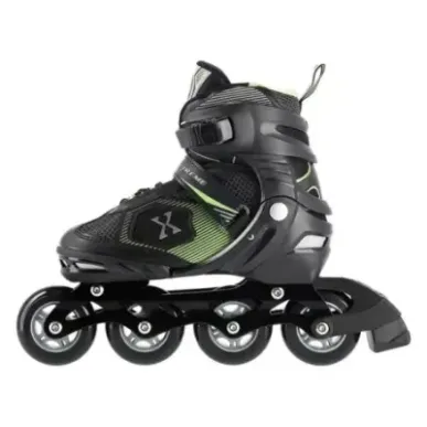 NA9080 BLACK/GREEN SIZE S (31-34) NILS EXTREME INLINE SKATES