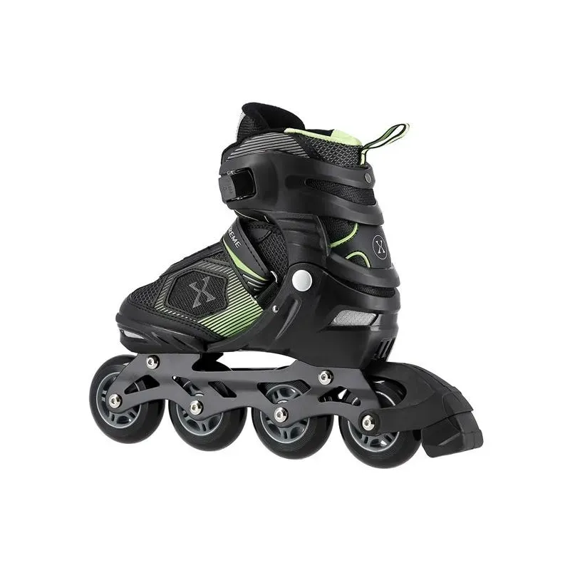 NA9080 BLACK/GREEN SIZE M (35-38) NILS EXTREME INLINE SKATES