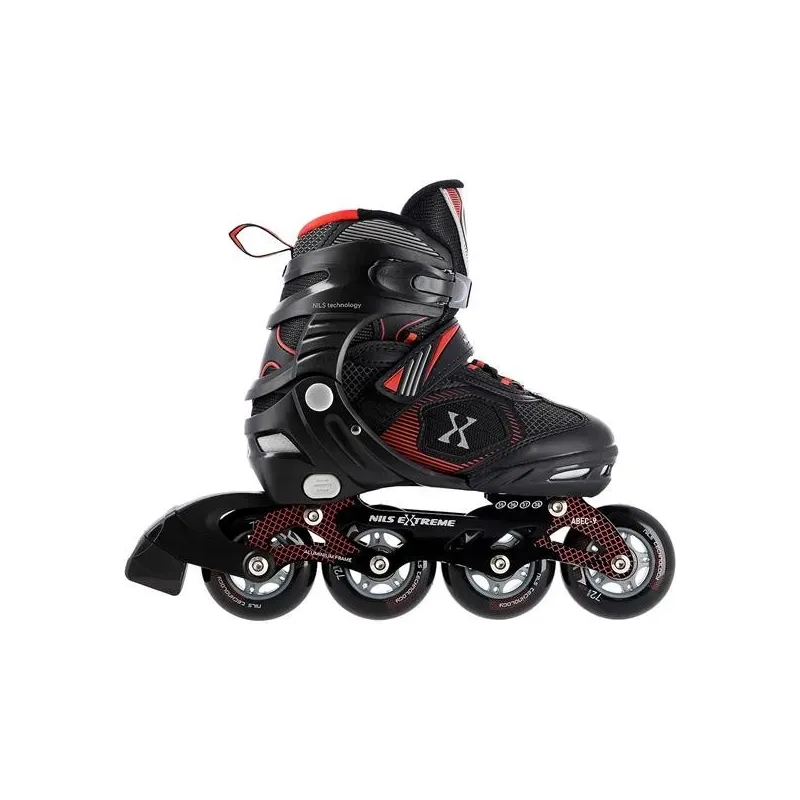 NA9080 BLACK/GREEN SIZE L (39-42) NILS EXTREME INLINE SKATES