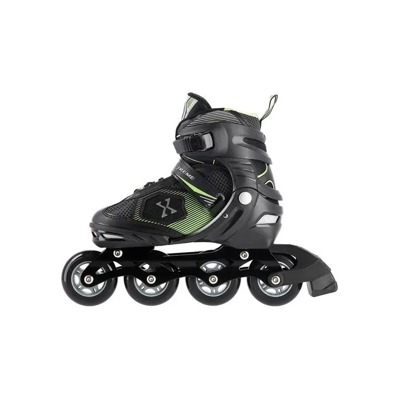 NA9080 BLACK/GREEN SIZE L (39-42) NILS EXTREME INLINE SKATES