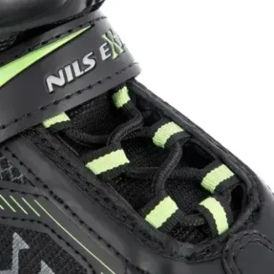 NA9080 BLACK/GREEN SIZE L (39-42) NILS EXTREME INLINE SKATES