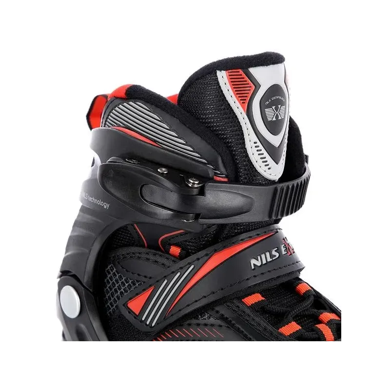 NA9080 BLACK/GREEN SIZE L (39-42) NILS EXTREME INLINE SKATES
