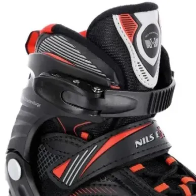 NA9080 BLACK/GREEN SIZE L (39-42) NILS EXTREME INLINE SKATES