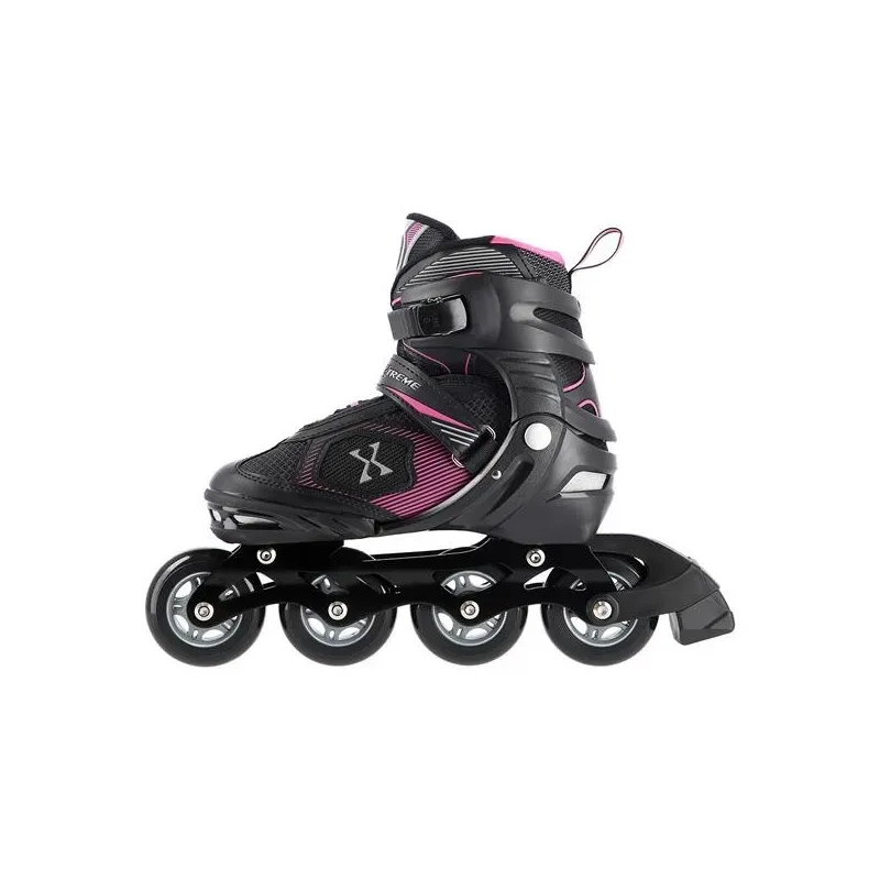 NA9080 BLACK/PURPLE SIZE L (39-42) NILS EXTREME INLINE SKATES