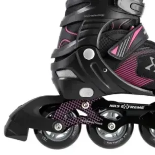 NA9080 BLACK/PURPLE SIZE L (39-42) NILS EXTREME INLINE SKATES