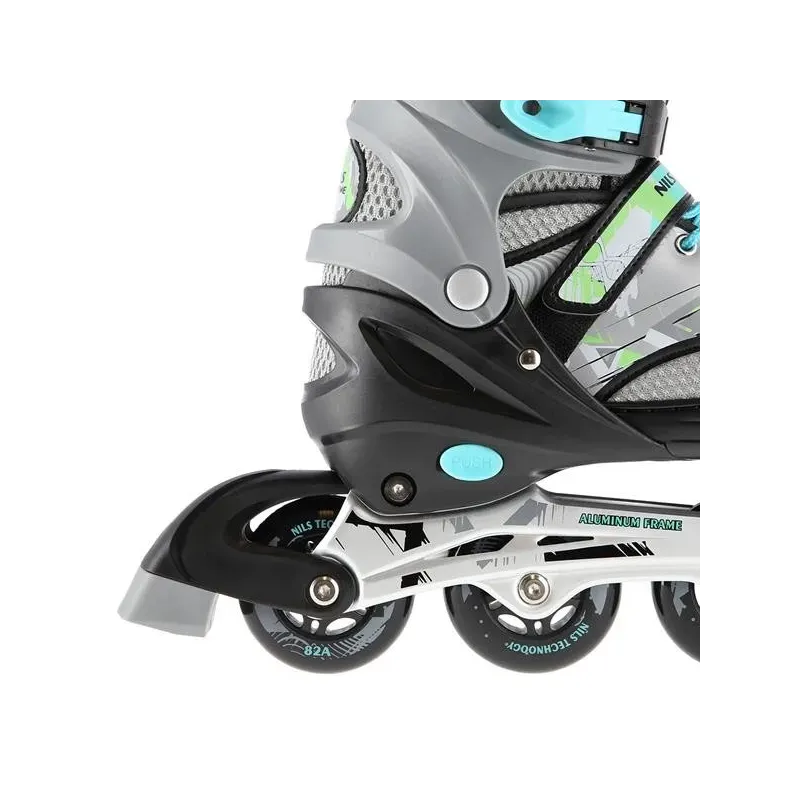 NA10602 BLACK SIZE S (31-34) IN-LINE SKATES NILS EXTREME