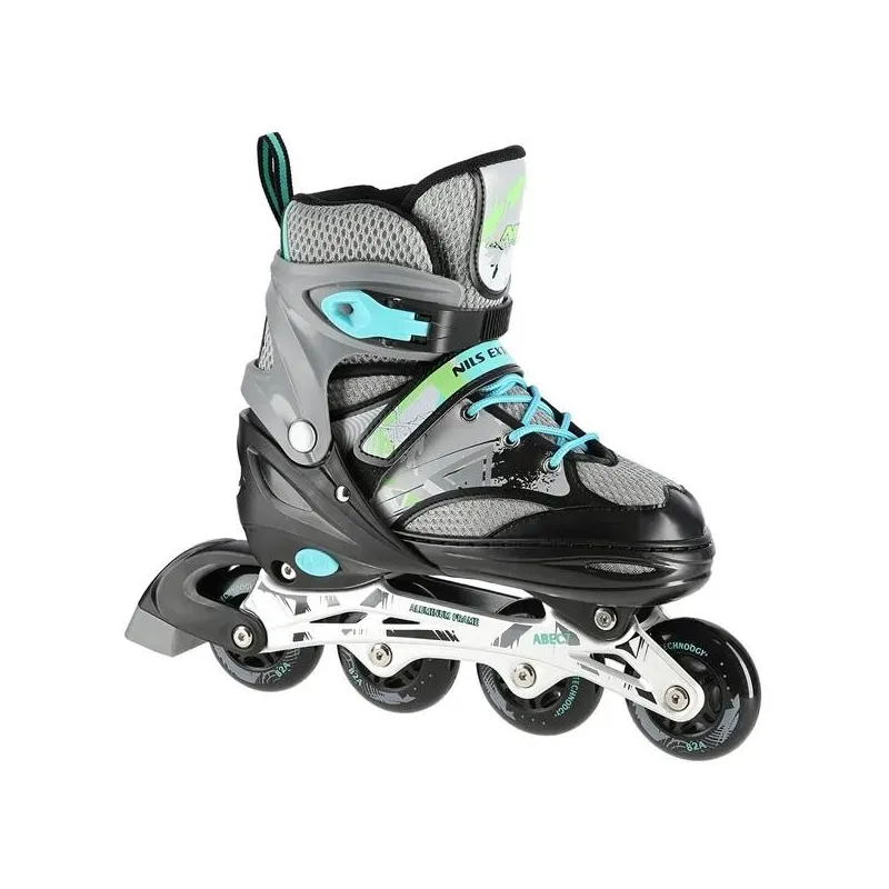 NA10602 BLACK SIZE L(39-42) IN-LINE SKATES NILS EXTREME