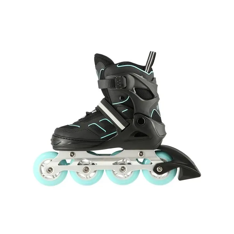 NA14174 A BLACK-MINT SIZE M (35-38) IN-LINE SKATES NILS EXTREME