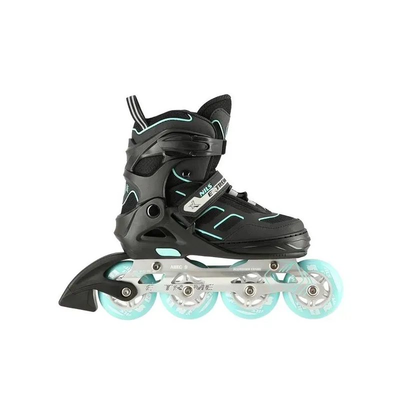 NA14174 A BLACK-MINT SIZE M (35-38) IN-LINE SKATES NILS EXTREME