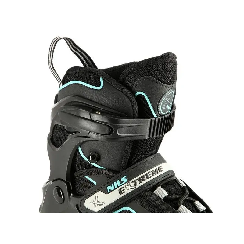 NA14174 A BLACK-MINT SIZE M (35-38) IN-LINE SKATES NILS EXTREME