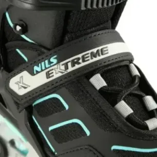 NA14174 A BLACK-MINT SIZE M (35-38) IN-LINE SKATES NILS EXTREME