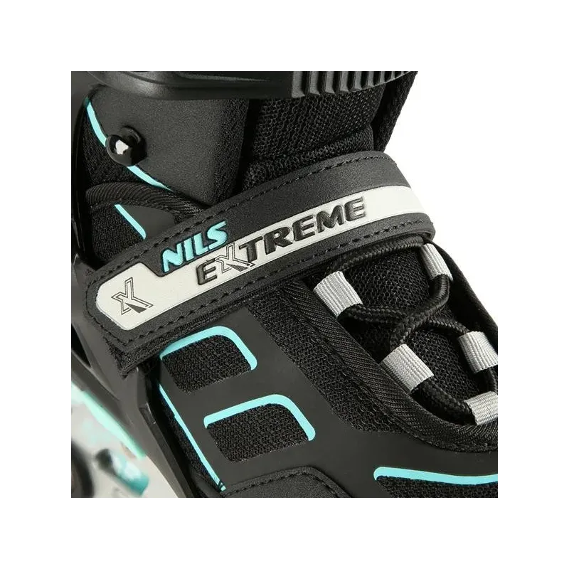 NA14174 A BLACK-MINT SIZE M (35-38) IN-LINE SKATES NILS EXTREME