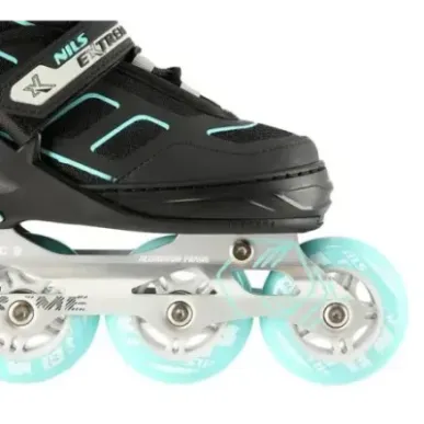 NA14174 A BLACK-MINT SIZE L (39-42) IN-LINE SKATES NILS EXTREME