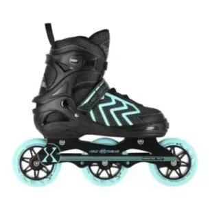 NA19318 BLACK-TURQUOISE SIZE S (31-34) IN-LINE SKATES NILS EXTREME