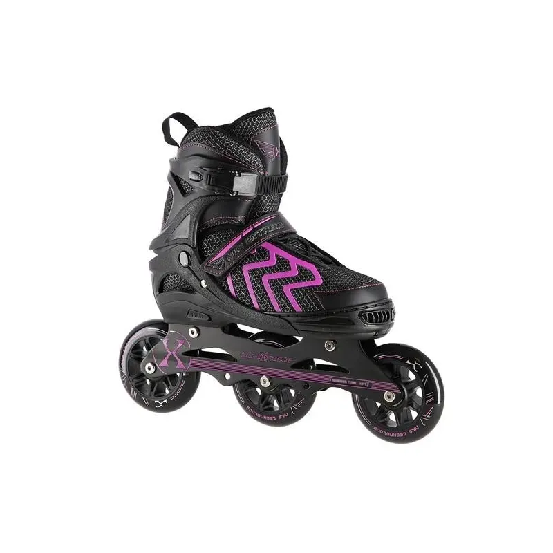 NA19318 BLACK-VIOLET SIZE L (39-42) IN-LINE SKATES NILS EXTREME