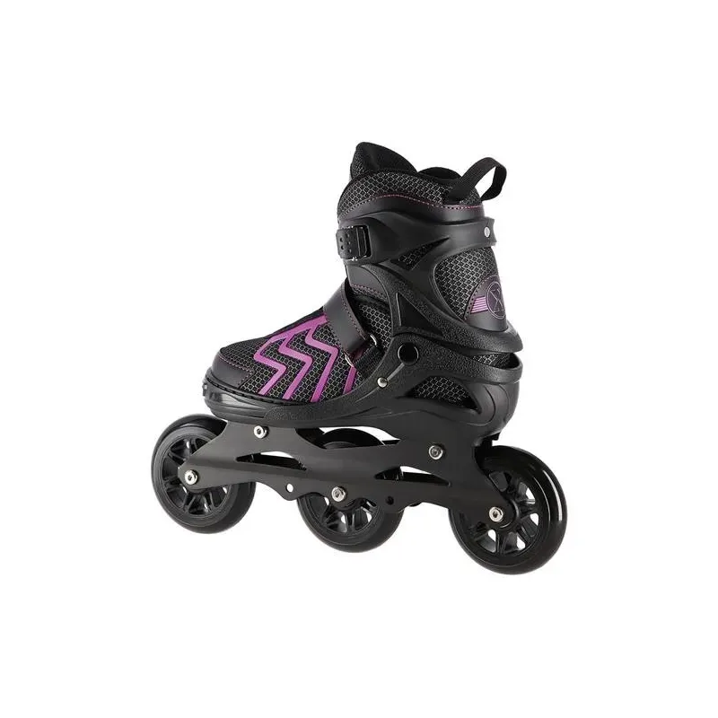 NA19318 BLACK-VIOLET SIZE L (39-42) IN-LINE SKATES NILS EXTREME