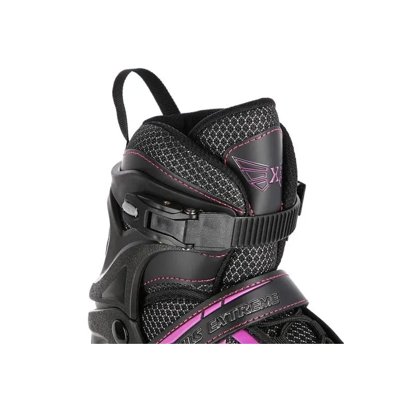 NA19318 BLACK-VIOLET SIZE L (39-42) IN-LINE SKATES NILS EXTREME