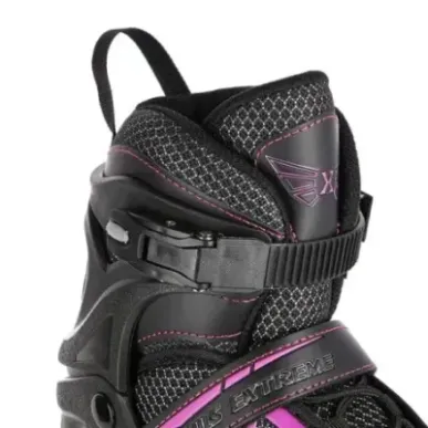 NA19318 BLACK-VIOLET SIZE L (39-42) IN-LINE SKATES NILS EXTREME