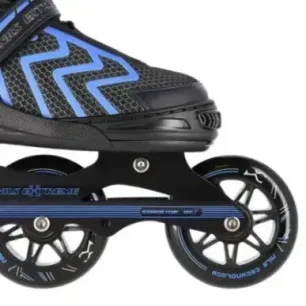 NA19318 BLACK-BLUE SIZE S (31-34) IN-LINE SKATES NILS EXTREME