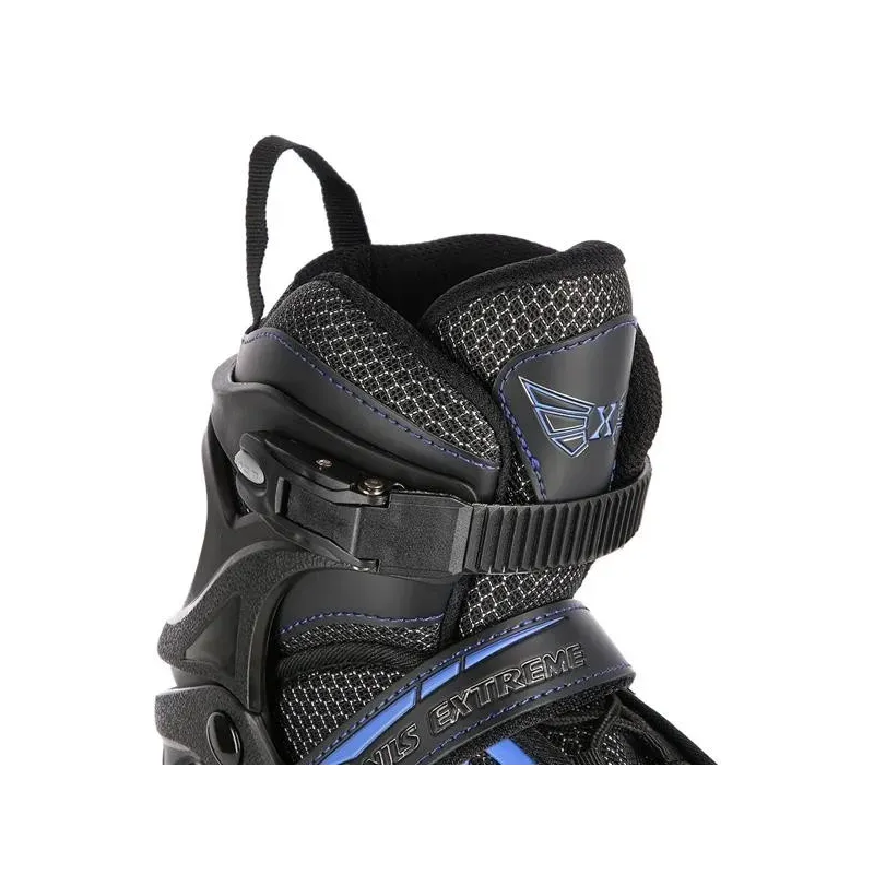 NA19318 BLACK-BLUE SIZE S (31-34) IN-LINE SKATES NILS EXTREME