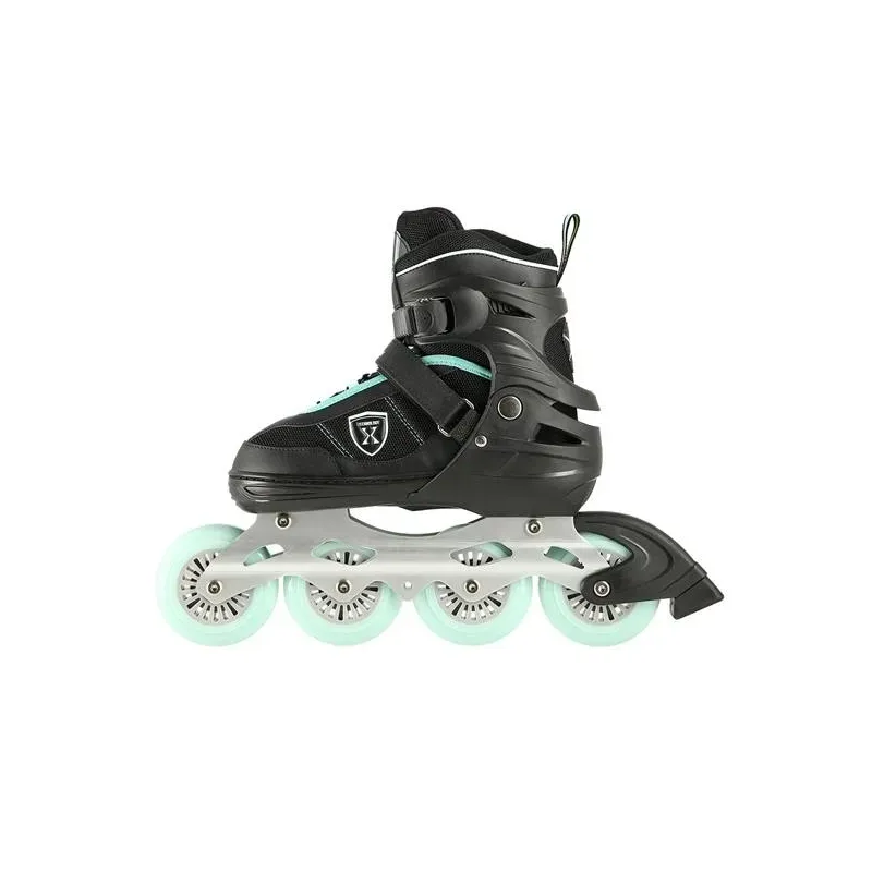 NA19088 BLACK-MINT SIZE M (35-38) IN-LINE SKATES NILS EXTREME