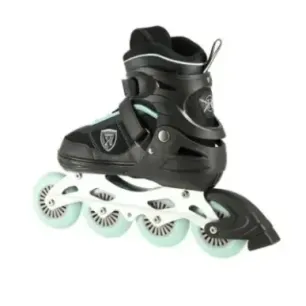 NA19088 BLACK-MINT SIZE M (35-38) IN-LINE SKATES NILS EXTREME
