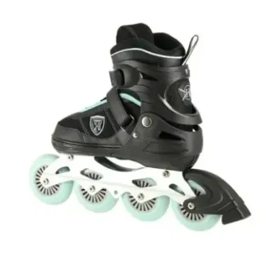NA19088 BLACK-MINT SIZE M (35-38) IN-LINE SKATES NILS EXTREME