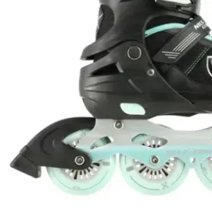 NA19088 BLACK-MINT SIZE M (35-38) IN-LINE SKATES NILS EXTREME