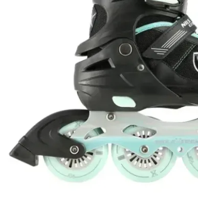 NA19088 BLACK-MINT SIZE M (35-38) IN-LINE SKATES NILS EXTREME
