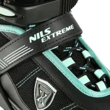 NA19088 BLACK-MINT SIZE M (35-38) IN-LINE SKATES NILS EXTREME