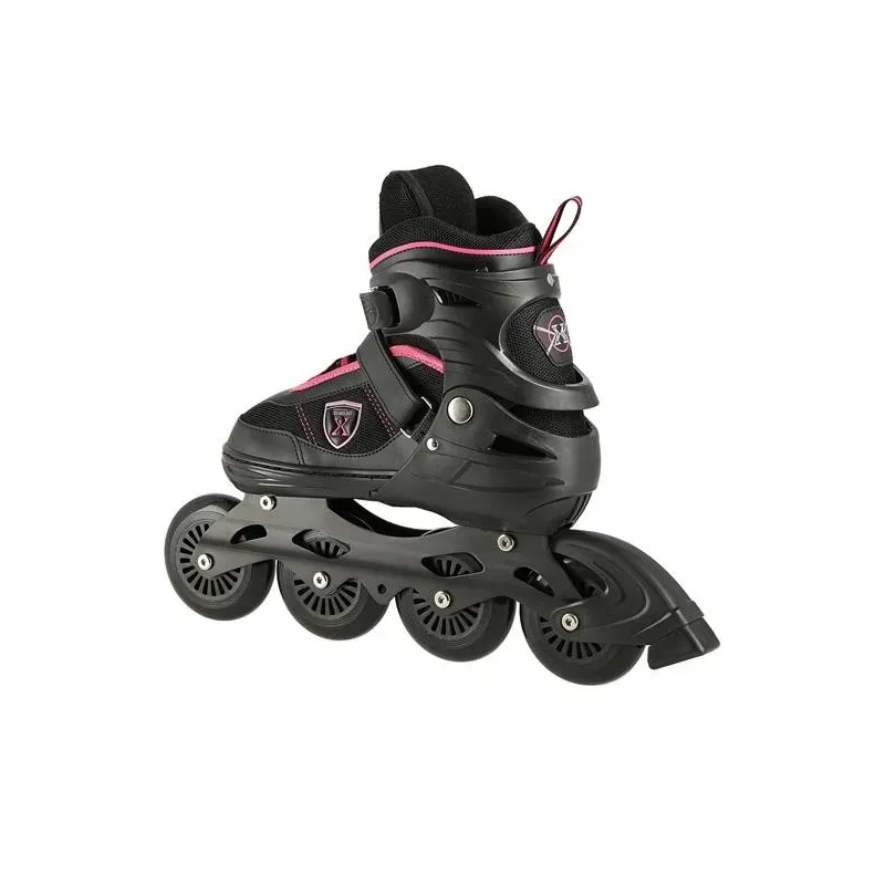 NA19088 BLACK-PINK SIZE S (31-34) IN-LINE SKATES NILS EXTREME
