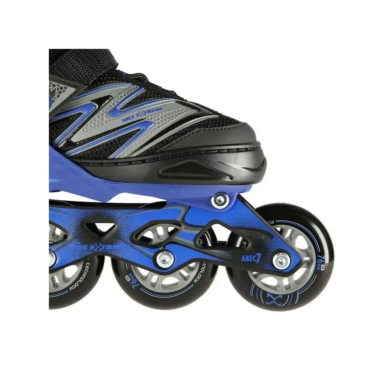 NA11010 BLACK-BLUE SIZE. S (31-34) IN-LINE SKATES NILS EXTREME