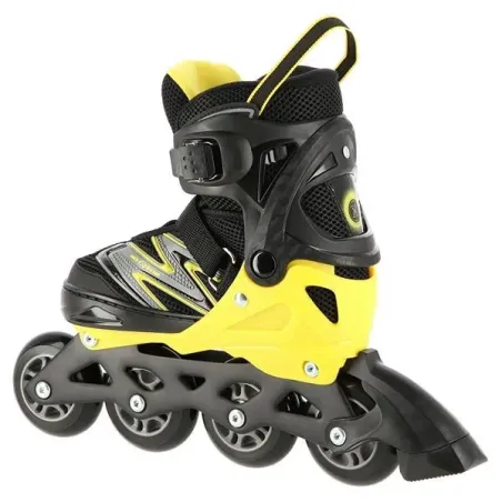 NA11010 BLACK-YELLOW SIZE. M (35-38) IN-LINE SKATES NILS EXTREME