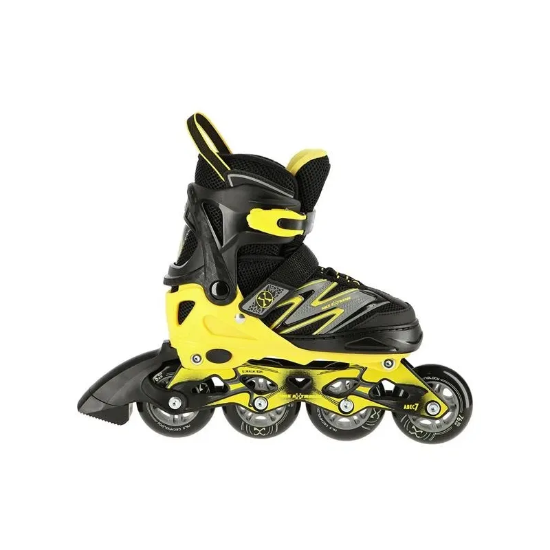 NA11010 BLACK-YELLOW SIZE. M (35-38) IN-LINE SKATES NILS EXTREME