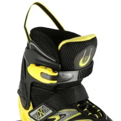 NA11010 BLACK-YELLOW SIZE. M (35-38) IN-LINE SKATES NILS EXTREME