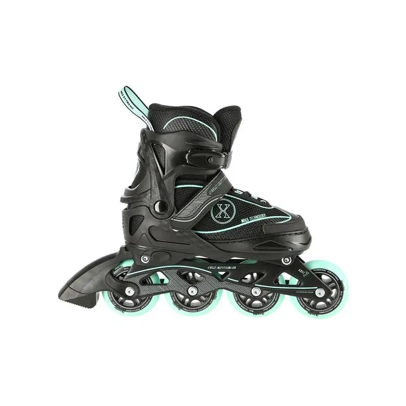 NA11008 BLACK-MINT SIZE. M (35-38) IN-LINE SKATES NILS EXTREME