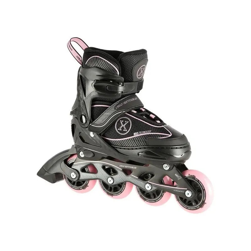 NA11008 BLACK-PINK SIZE. S (31-34) IN-LINE SKATES NILS EXTREME