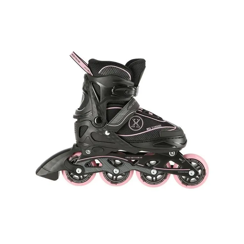 NA11008 BLACK-PINK SIZE. S (31-34) IN-LINE SKATES NILS EXTREME