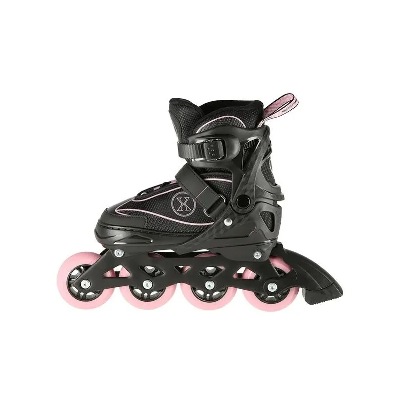 NA11008 BLACK-PINK SIZE. S (31-34) IN-LINE SKATES NILS EXTREME