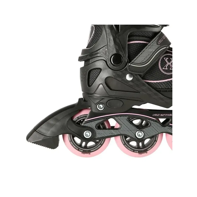 NA11008 BLACK-PINK SIZE. S (31-34) IN-LINE SKATES NILS EXTREME