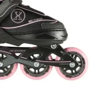 NA11008 BLACK-PINK SIZE. S (31-34) IN-LINE SKATES NILS EXTREME
