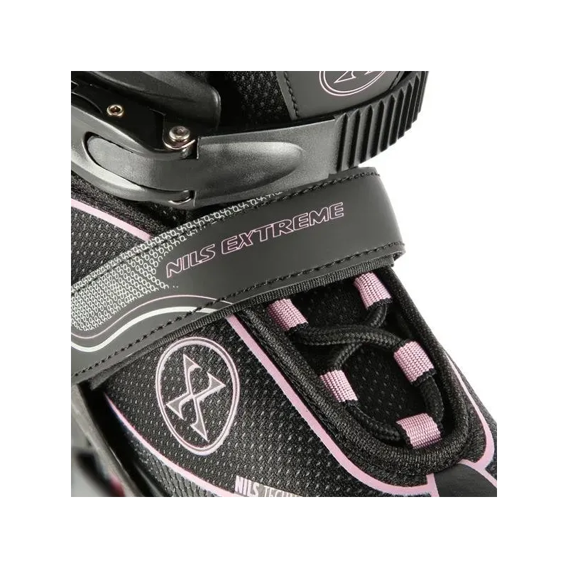 NA11008 BLACK-PINK SIZE. S (31-34) IN-LINE SKATES NILS EXTREME