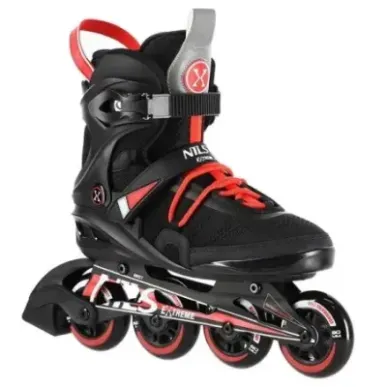 NA14124 BLACK SIZE 42 IN-LINE SKATES NILS EXTREME