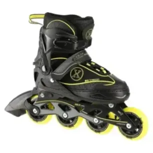 NA11008 BLACK/YELLOW SIZE M (35-38) IN-LINE SKATES NILS EXTREME