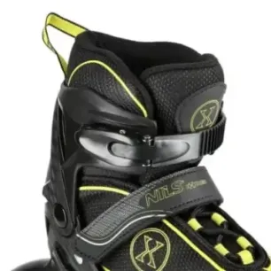 NA11008 BLACK/YELLOW SIZE M (35-38) IN-LINE SKATES NILS EXTREME
