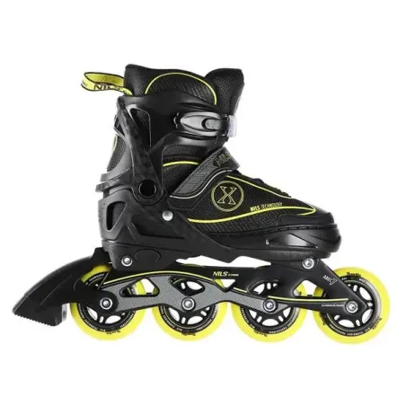 NA11008 BLACK/YELLOW SIZE L (39-42) IN-LINE SKATES NILS EXTREME