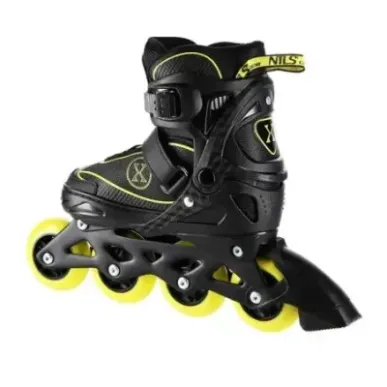 NA11008 BLACK/YELLOW SIZE L (39-42) IN-LINE SKATES NILS EXTREME
